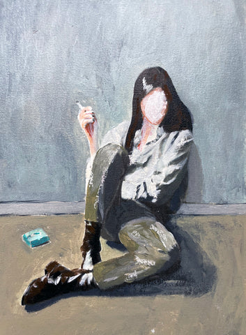 Taking a break - original A4 -