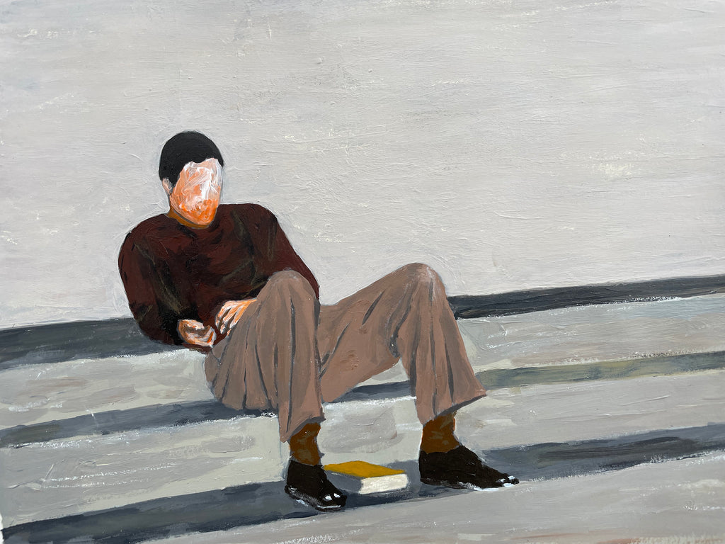 Original Taking a break "a place in the sun" A3