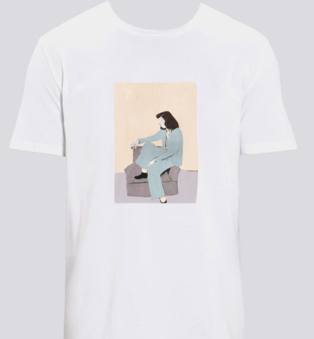 a person is taking a picture in a mirror