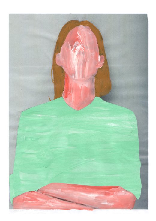 a picture of a man in a green shirt