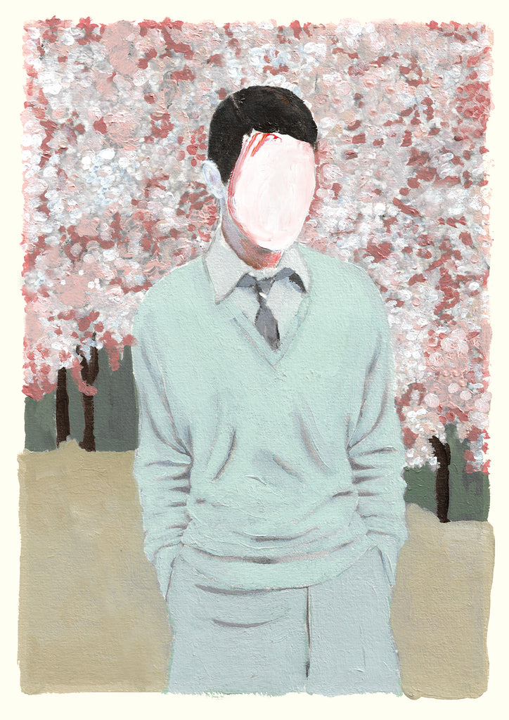 " Cherry blossom" Taking a break - Outside