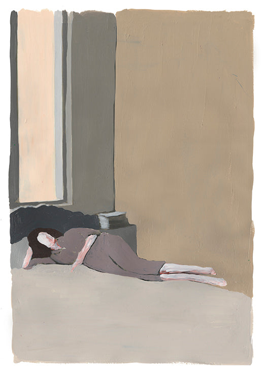 a picture of a cat laying on a bed