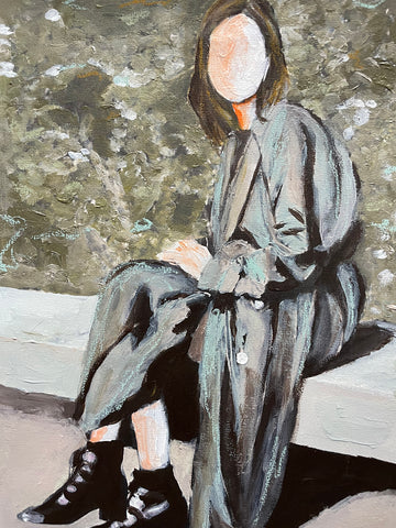 Taking a break  - original - A4