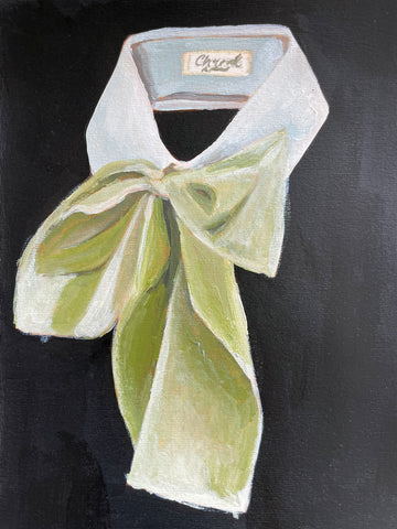 Bow - Pink Green