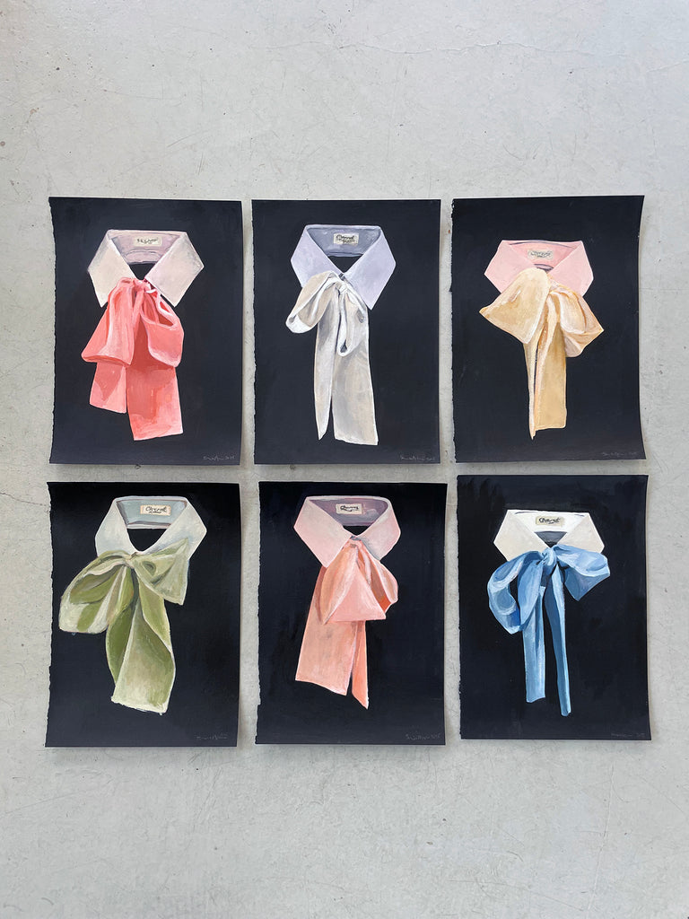 Bow - Pink Green