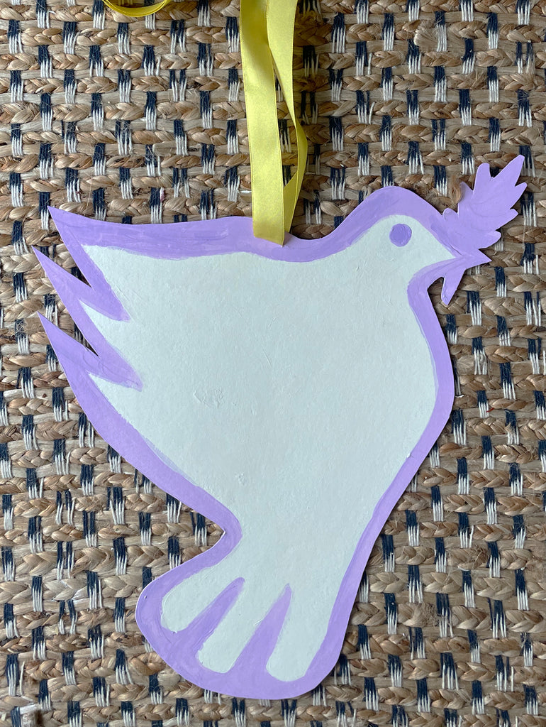 Big Peace dove - light purple