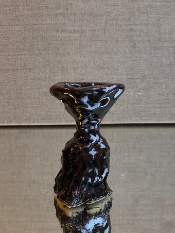 Brown candlestick